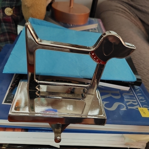 Vintage* Metal Alloy "My Dog" Photo Frame with Leash/Stocking Hook - Picture 3 of 6